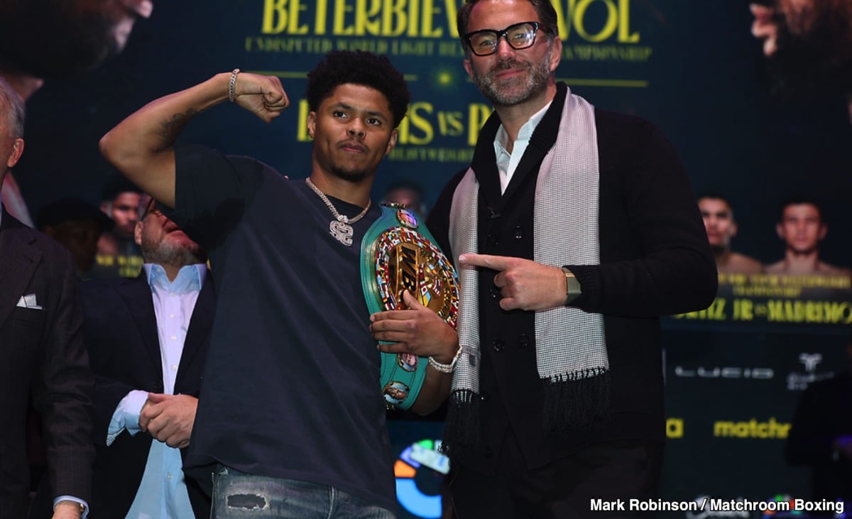 Mikey Garcia: "Tank vs. Shakur Stevenson would be a dull fight"