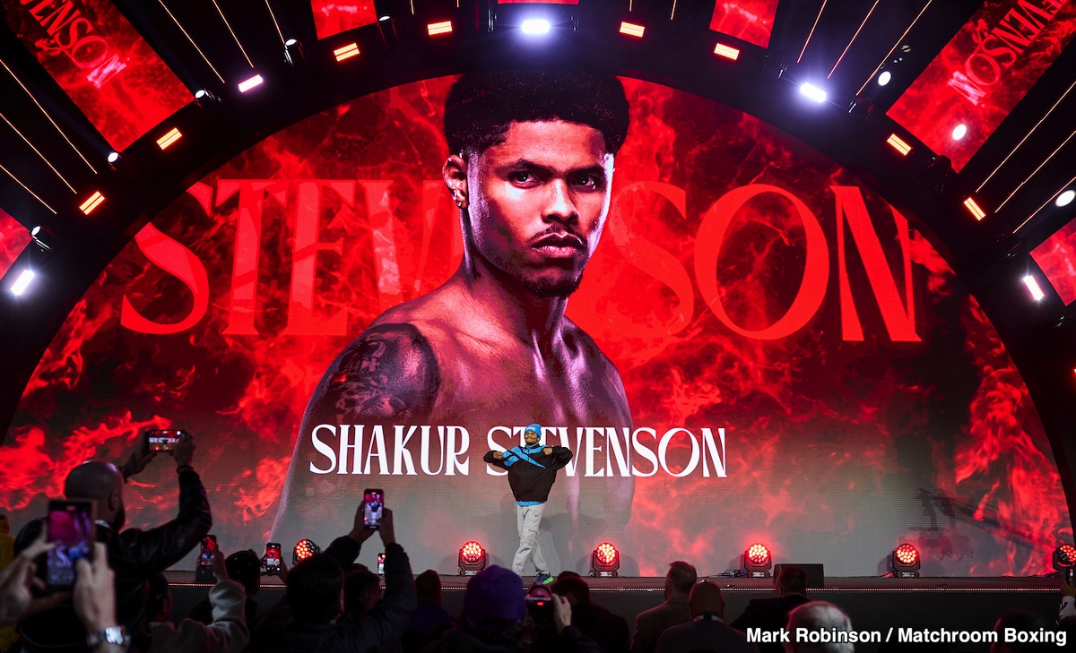 Shakur Stevenson’s Bitter Accusations: Lomachenko ‘Ducked’ Me, I’m Disappointed in Someone I Looked Up To”