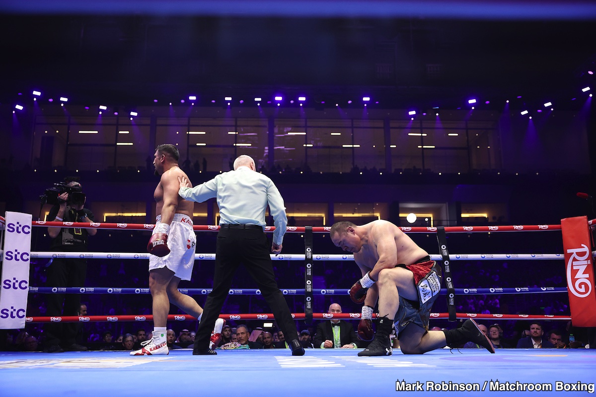 Agit Kabayel Does It Again, Chops Down Zhilei Zhang!