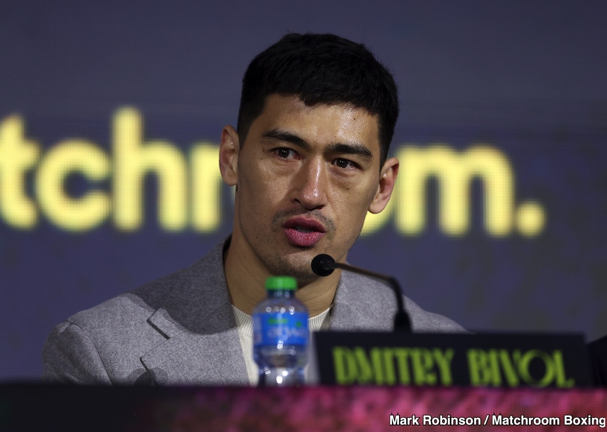 Dmitry Bivol Gives Terence Crawford A Great Shot At Beating Canelo: “I Saw Him, I Thought, 'He's Big'”