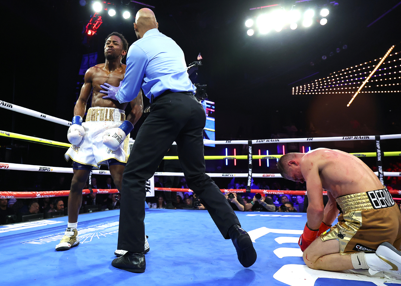 Davis Stops Berinchyk, Calls Out Lomachenko and Gervont Davis - Boxing Results