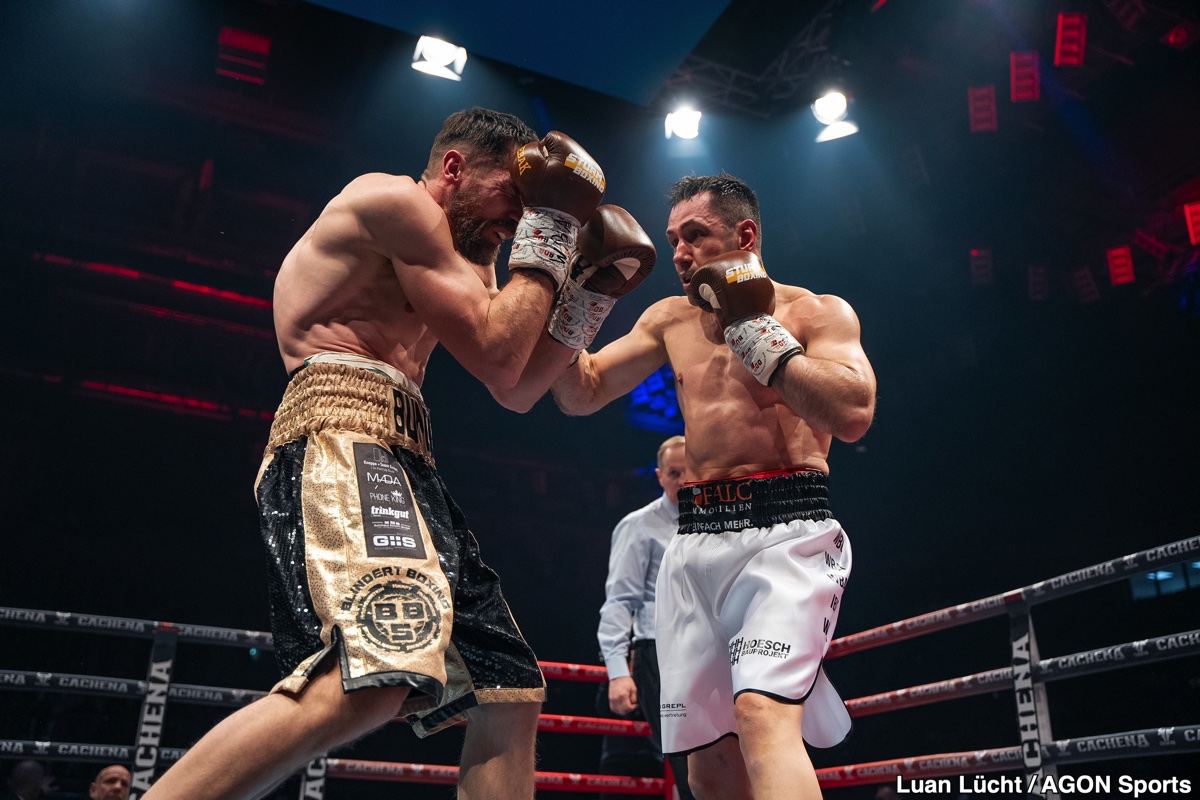 46 Year Old Felix Sturm Returns From Long Layoff To Stop Benjamin Blindert