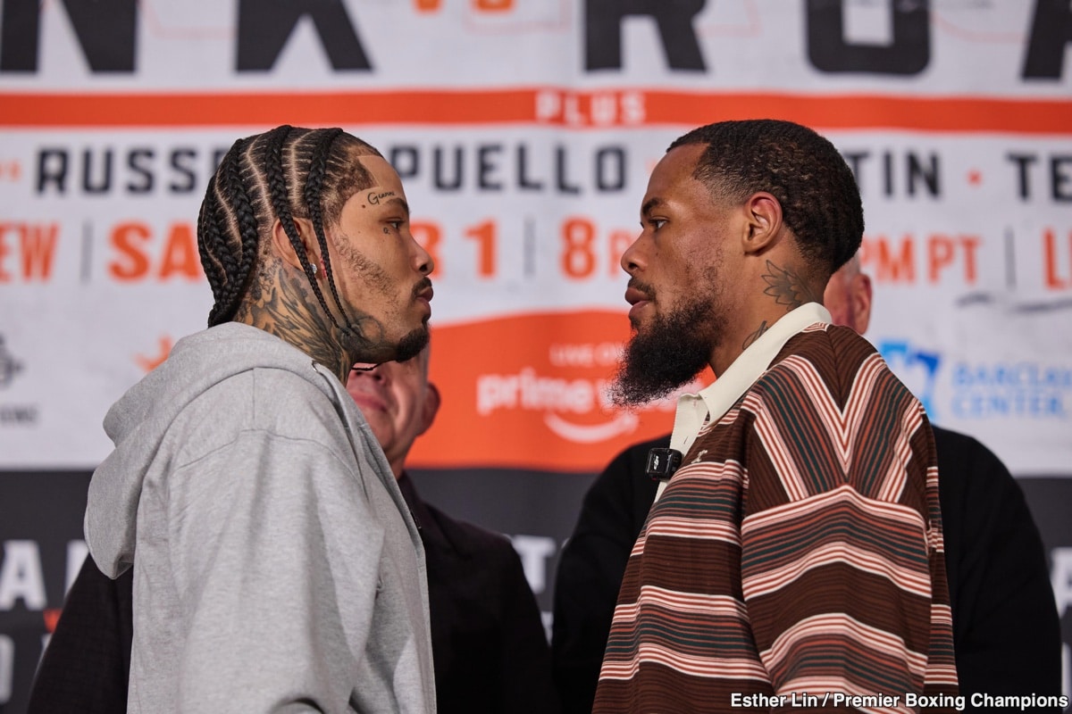 Gervonta Davis versus Lamont Roach at the Barclays Center in Brooklyn