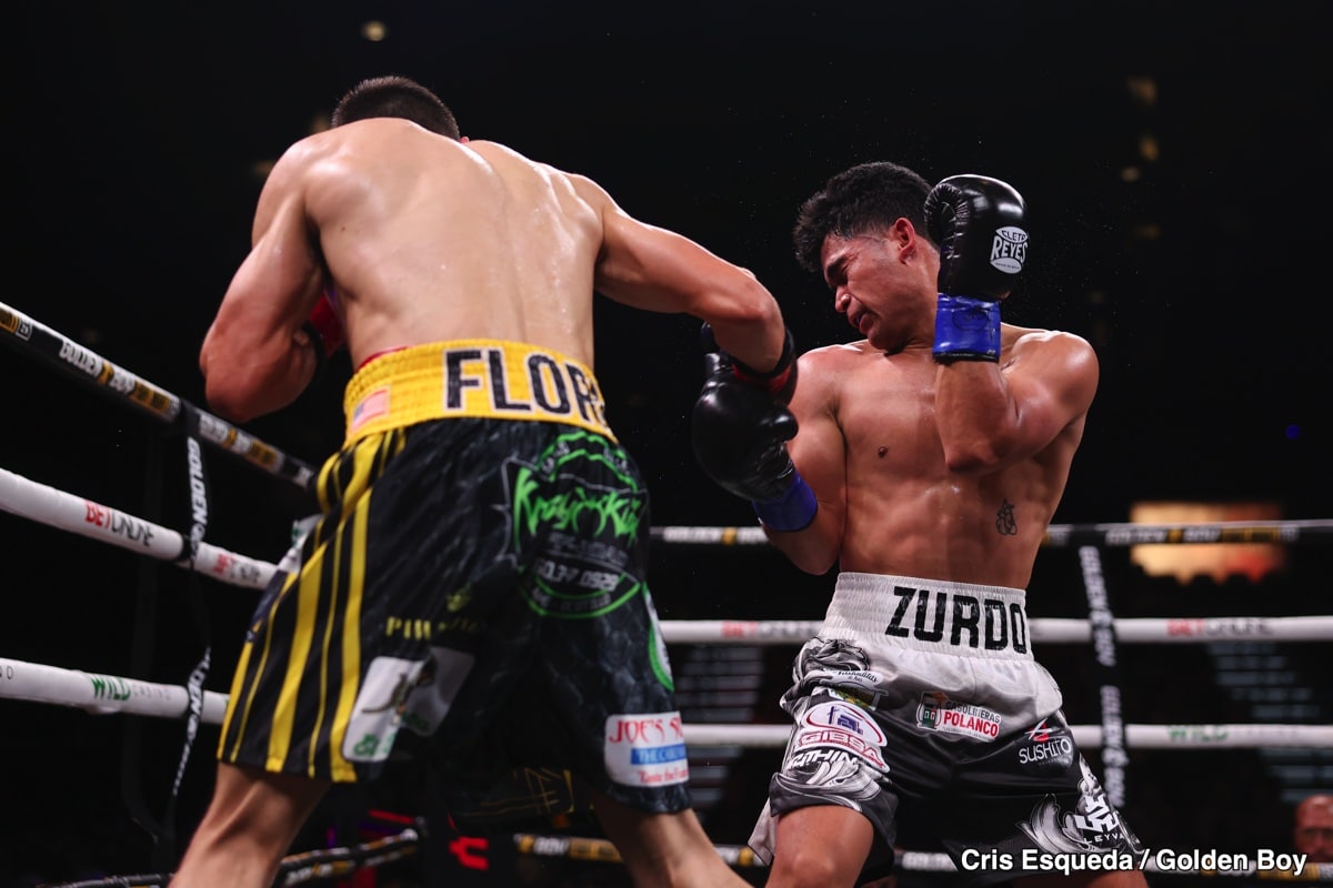 “Gucci Manny” Flores Smokes Jorge Leyva in Front of Rowdy Coachella Crowd - Boxing Results