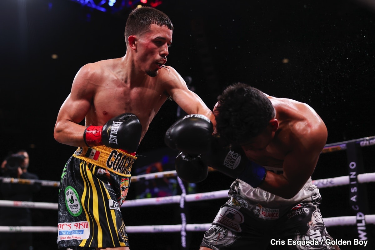 “Gucci Manny” Flores Smokes Jorge Leyva in Front of Rowdy Coachella Crowd - Boxing Results