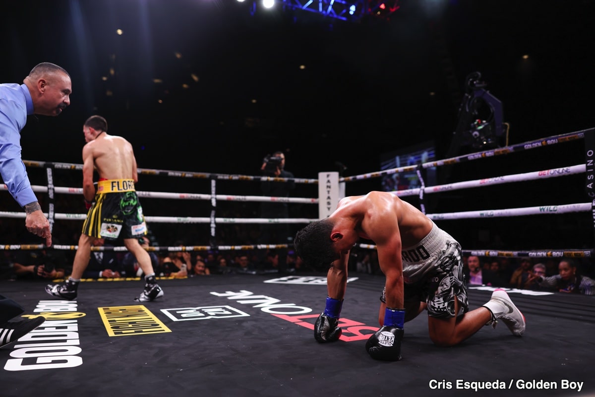 “Gucci Manny” Flores Smokes Jorge Leyva in Front of Rowdy Coachella Crowd - Boxing Results