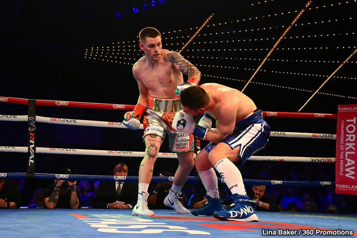 Red-Hot 154 Pounder Callum Walsh Scores Brutal First-Round KO Win Over Dean Sutherland