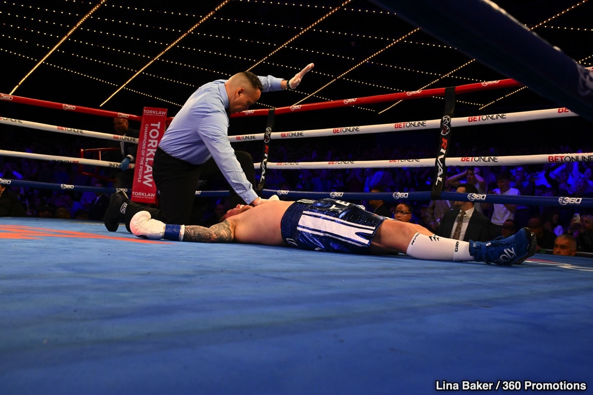 Red-Hot 154 Pounder Callum Walsh Scores Brutal First-Round KO Win Over Dean Sutherland