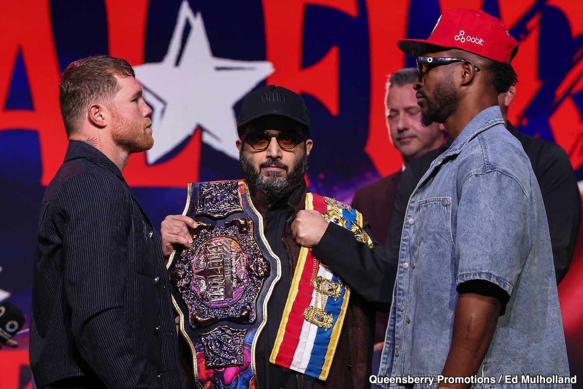 Canelo Alvarez and William Scull to Face Off Tomorrow in NYC Press Conference