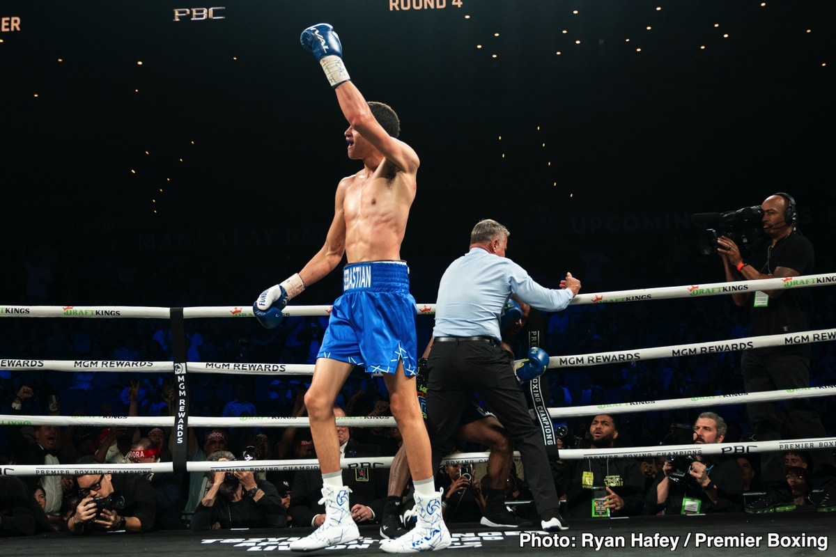 Fundora's Size and Work Rate Overwhelm Booker, Resulting in Bloody Fourth-Round Stoppage - Boxing Results