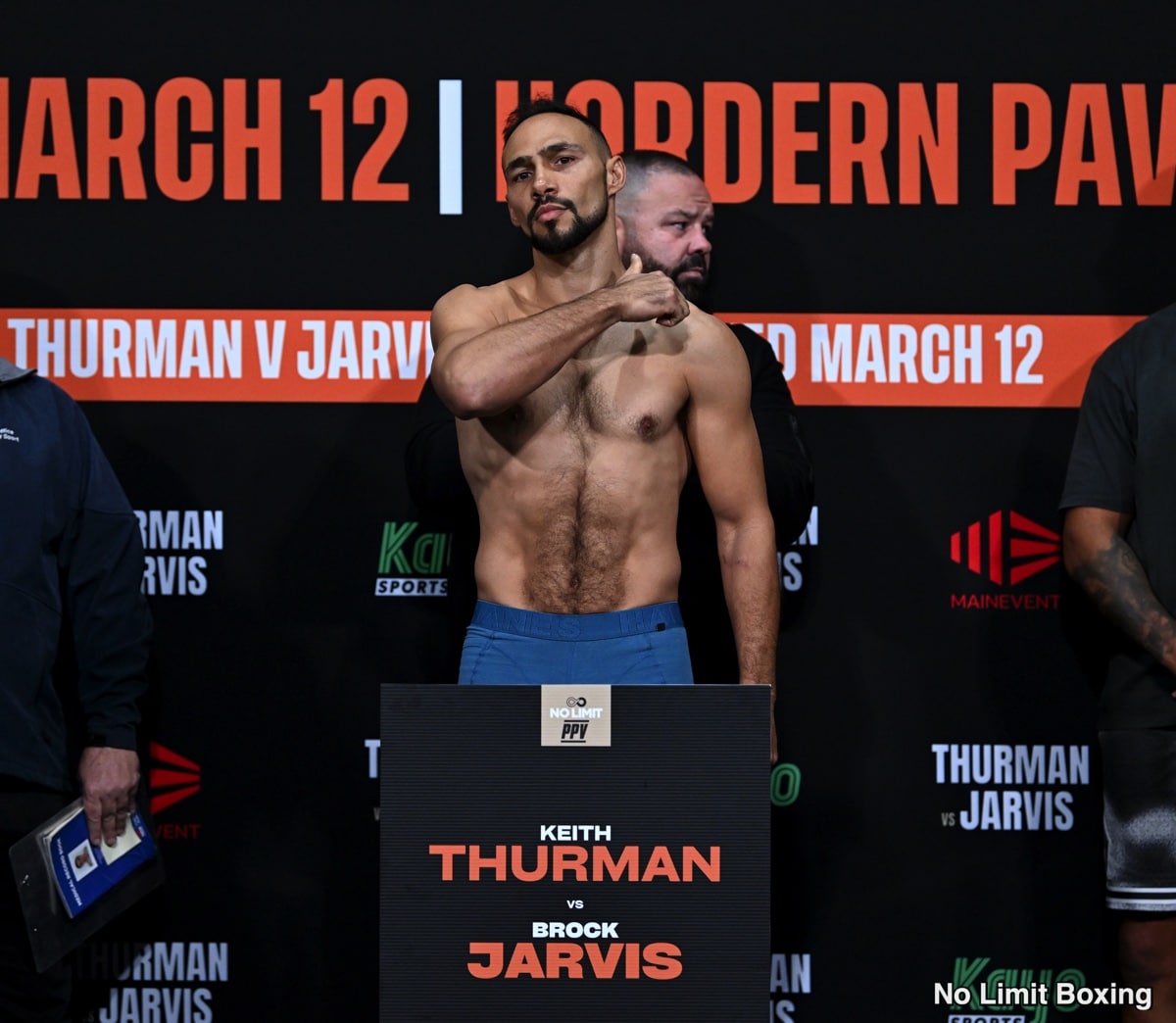 PBC Weights: Keith Thurman vs. Brock Jarvis