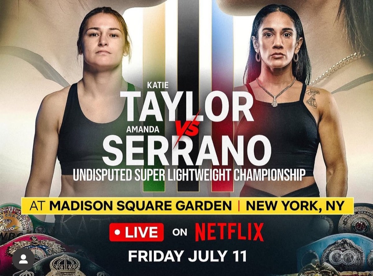 Katie Taylor vs Amanda Serrano III Set For July 11th, Madison Square Garden!