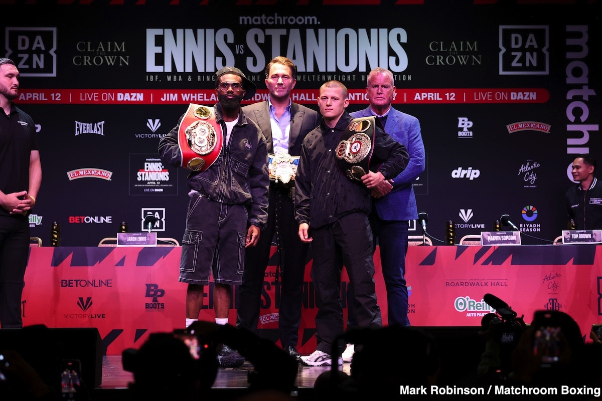 Ennis vs Stanionis Preview & Prediction: Jaron Laces Up His Boots for a Battle in Atlantic City